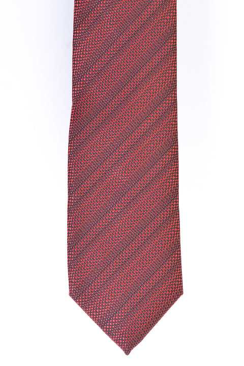 Red Patterned Tie