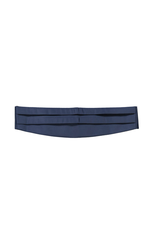 Navy Blue Bow Tie Set
