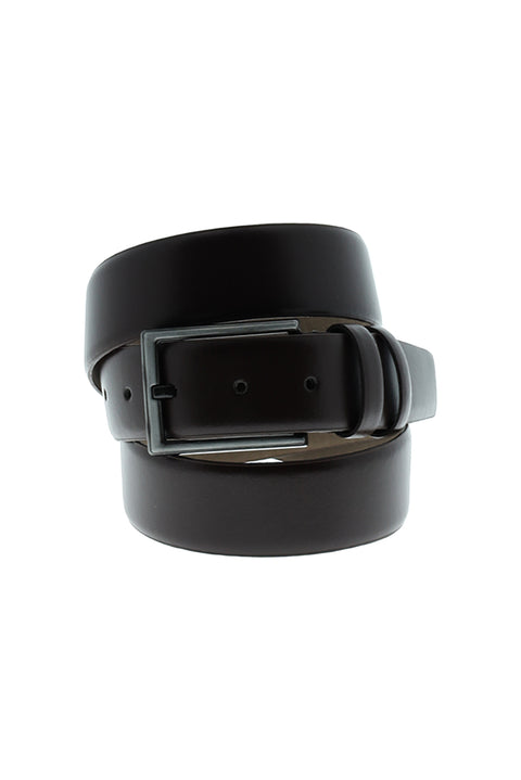 Coffee Classic Leather Belt