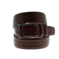 Tan Classic Patterned Belt