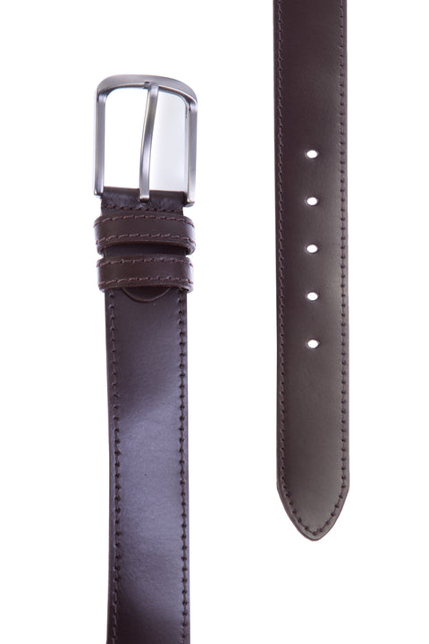 Coffee Sport Patterned Belt