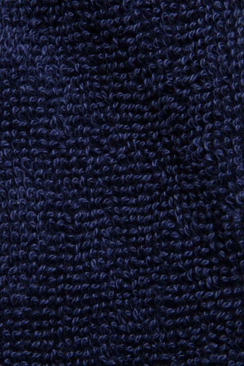 Navy Blue Cotton Sports Towel (30x100 cm)