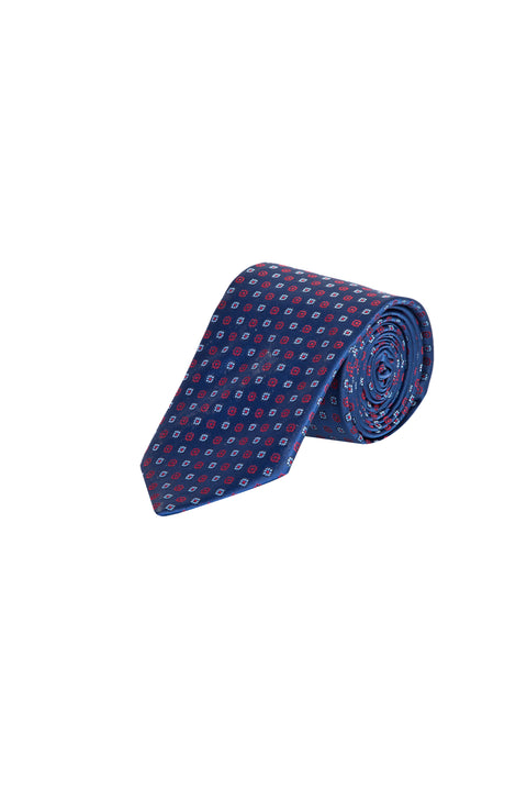 Black Patterned Tie