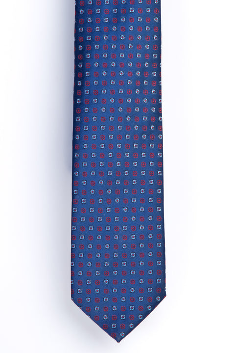 Black Patterned Tie