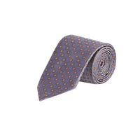 Medium Gray Patterned Tie