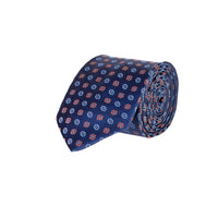 Navy Patterned Tie
