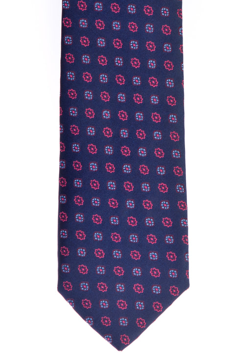Purple Patterned Tie