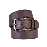 Coffee Sport Patterned Belt
