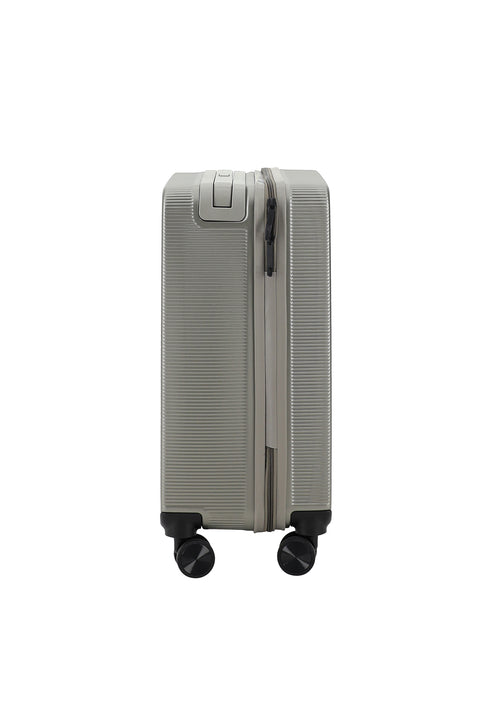 Medium Mink PP Wide Pull Handle Model Small-Cabin Size Suitcase