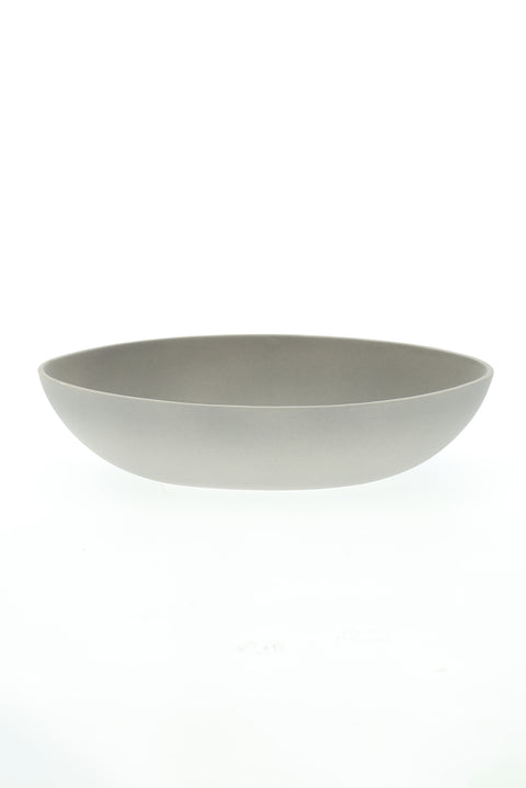 Light Gray Decorative Ceramic Plate