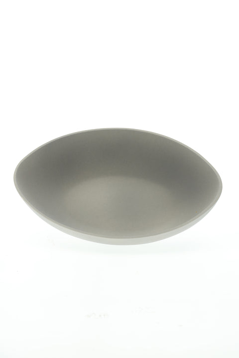 Light Gray Decorative Ceramic Plate