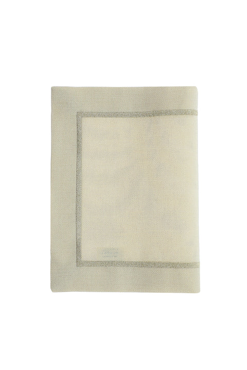 Off-white American-style placemat / table service mat