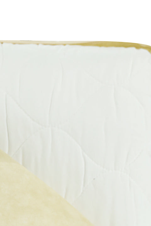 White Double Waterproof Micro Quilted Mattress Protector (160x200)