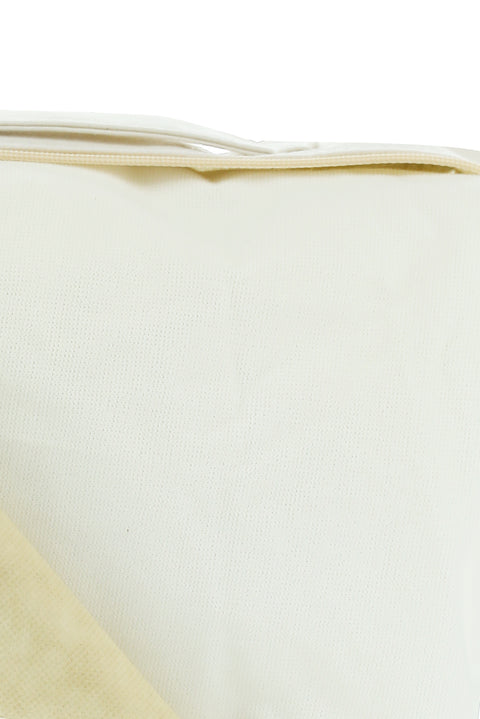 White Single Waterproof Eco Interlock Mattress Protector (100x200)