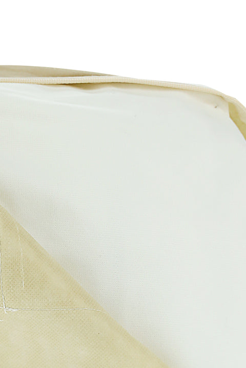 White Double Waterproof Eco Interlock Mattress Protector (160x200)
