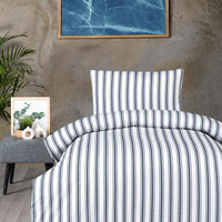 Off-White Hera Single Cotton Duvet Cover Set