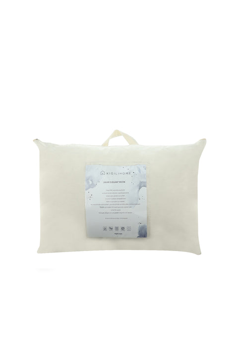 White Jacquard Elegant Pillow (50x70)