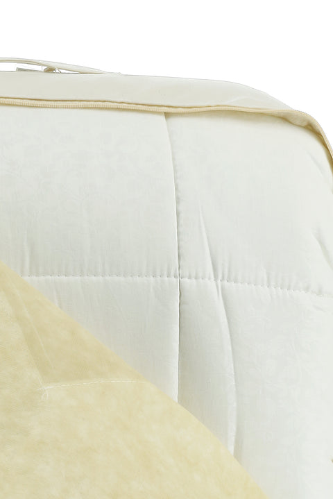 White Double Jacquard Elegant Cotton Duvet (195x215)