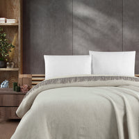 Medium Mink Double Wool Blanket