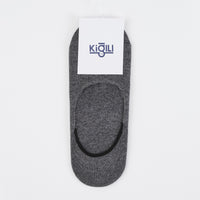 Dark Anthracite Melange Single Suba Cotton Socks