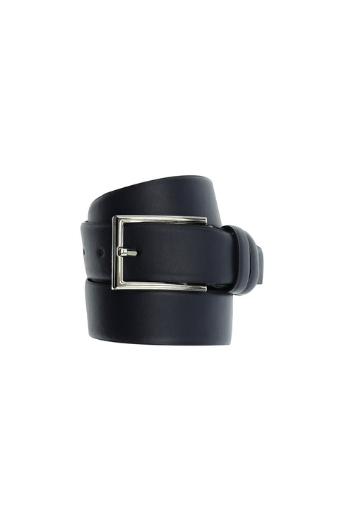 White 4-Piece Belt & Wallet & Card Holder & Shirt Set