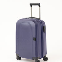 Dark Navy ABS Flat Small-Cabin Size Suitcase
