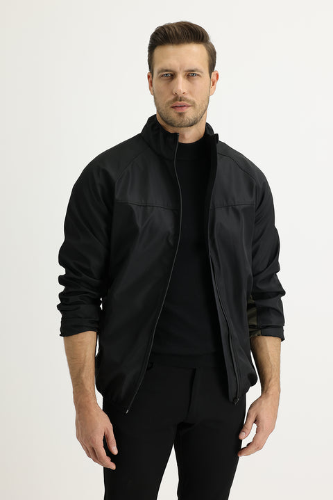 Siyah Outdoor Softshell Mont