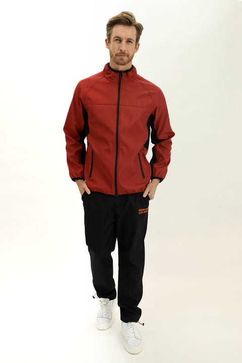 Orange Seasonal Outdoor Softshell Jacket