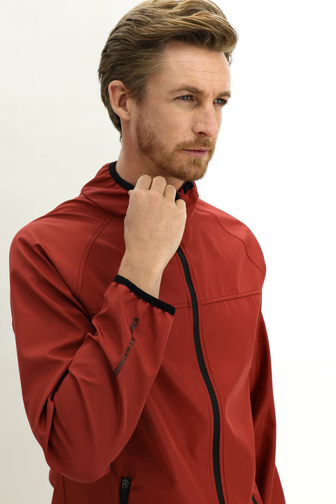 Orange Seasonal Outdoor Softshell Jacket