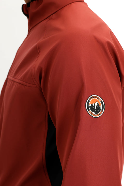 Orange Seasonal Outdoor Softshell Jacket