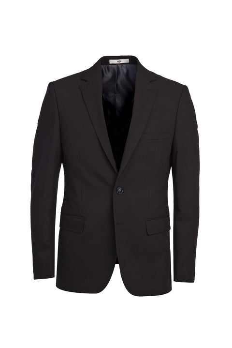 Black 7 Drop Slim Fit Narrow Cut Suit