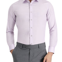 Lilac Long Sleeve Non-Iron Shirt