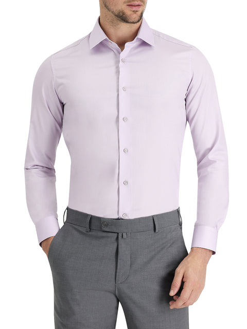 Lilac Long Sleeve Non-Iron Shirt