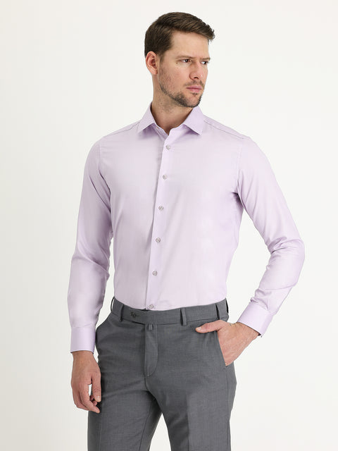 Lilac Long Sleeve Non-Iron Shirt