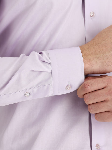 Lilac Long Sleeve Non-Iron Shirt