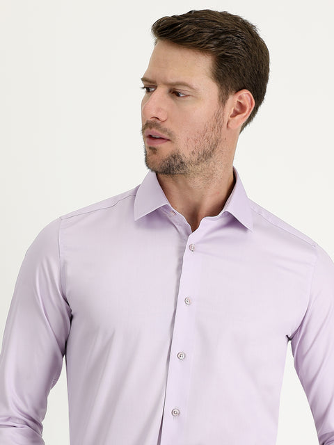 Lilac Long Sleeve Non-Iron Shirt