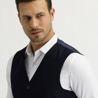 Dark Navy Classic Vest