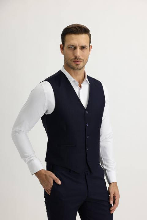 Dark Navy Classic Vest