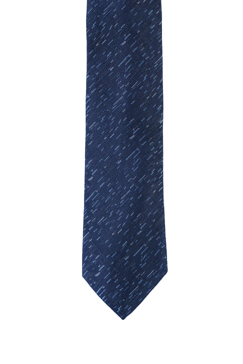 Blue Patterned Tie