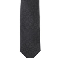 Black Patterned Tie