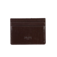 Dark Brown Leather Card Holder