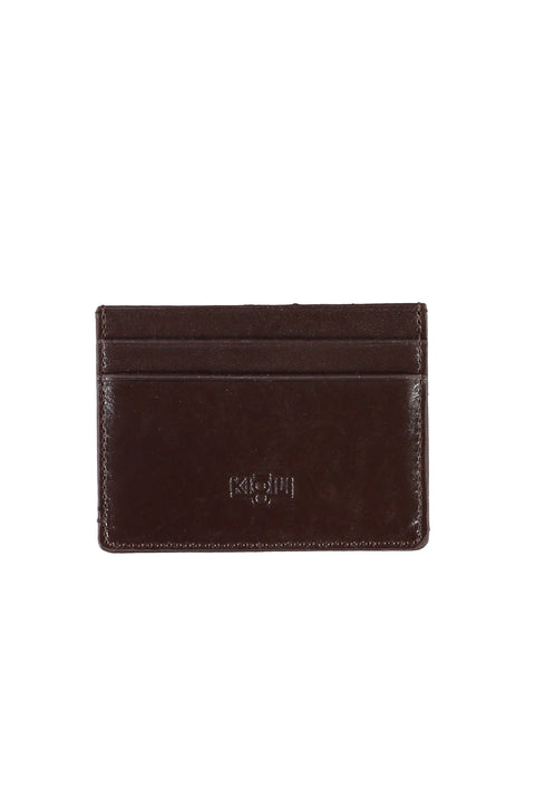 Dark Brown Leather Card Holder
