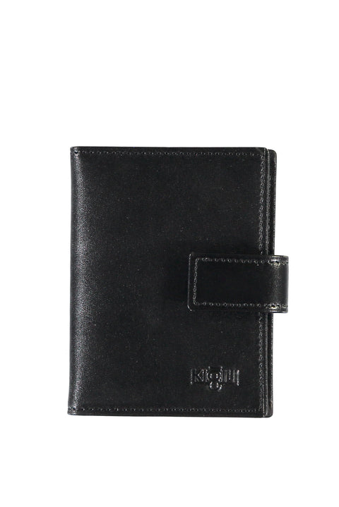 Black Leather Card Holder