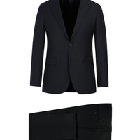 Siyah 6 Drop Regular Fit Standart Kesim Takım Elbise