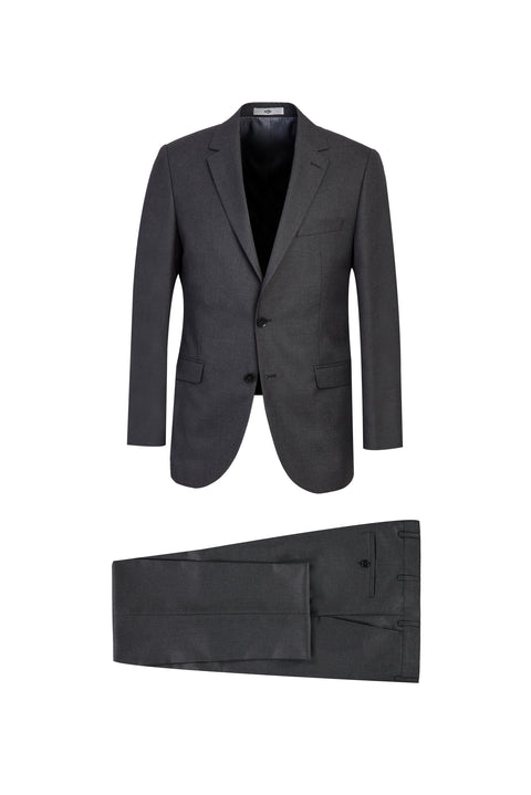 Medium Gray 6-Drop Regular Fit Standard Cut Suit