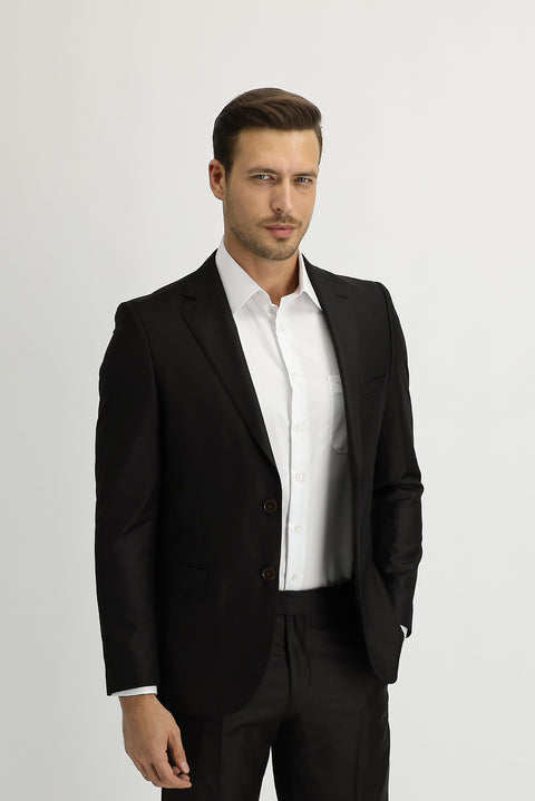 Dark Brown 4 Drop Relaxed Fit Suit