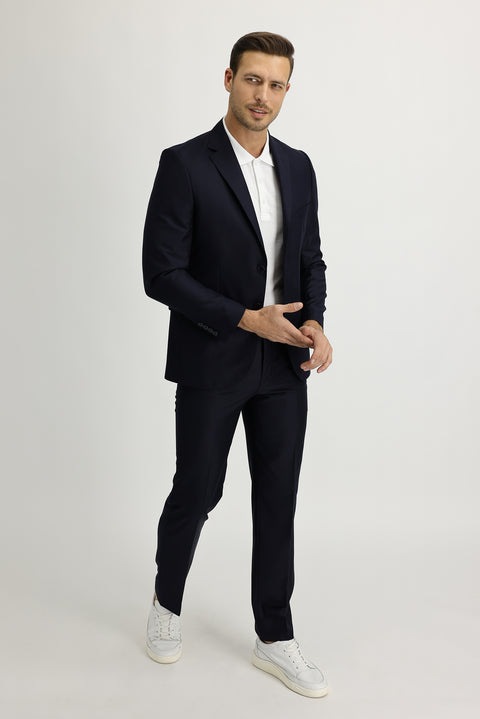 Medium Navy 6 Drop Regular Fit Standard Cut Suit