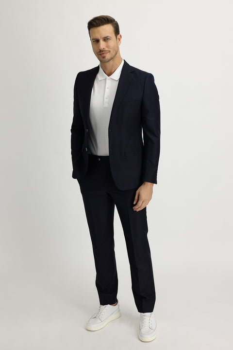 Dark Navy 7 Drop Slim Fit Suit