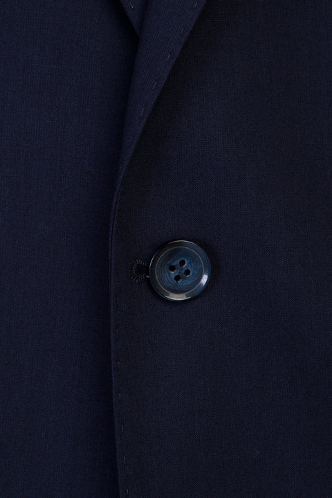 Dark Navy 6 Drop Regular Fit Standard Cut BG.PLV Plain Suit