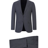 Light Gray 6-Drop Regular Fit Standard Cut Wool Suit